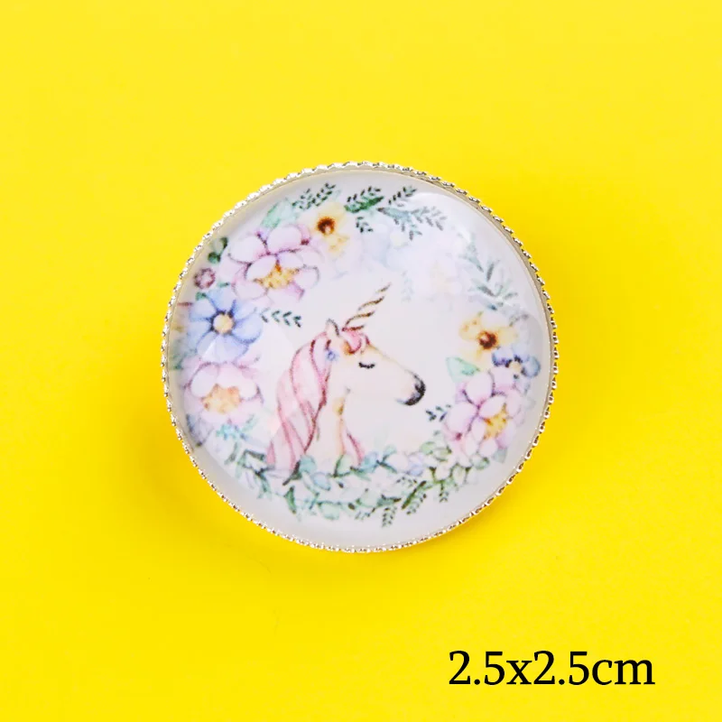 Брошь в виде лошади шпильки Единорог брошь значок на булавке для одежды