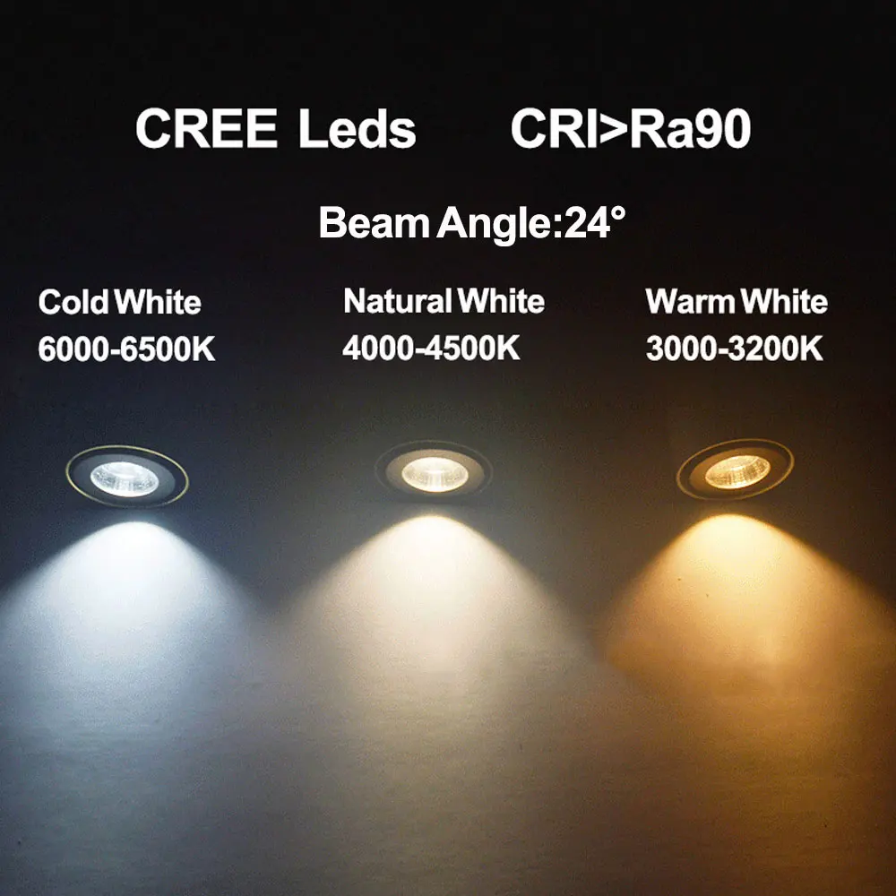 Новое поступление LED COB светильник 7 Вт 10 20 поверхностного монтажа Потолочный CRI90 24