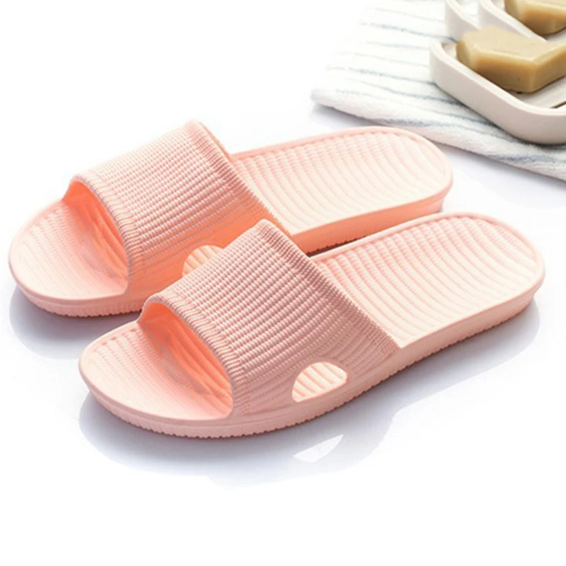 

New Women Indoor Floor Flat Shoes Summer Non-slip Flip Flops Bath Home Slippers Female Casual Slipper Zapatillas De Hombre