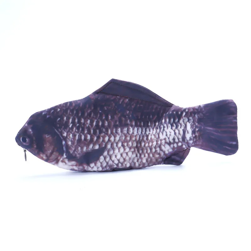 Кошелек на молнии сумка для денег ручки имитация рыбы бумажник студента кошелек