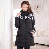 2020 new snow deer winter coats jacket for pregnant women pregnancy plus size l casual clothing outwear c45