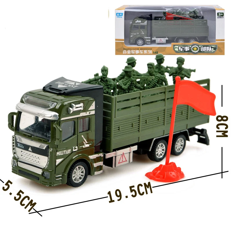 Детская модель из сплава ABS в масштабе 1:48 военная автомобиля Боевая ракета