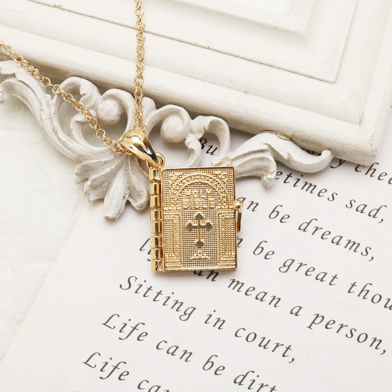 Новое поступление ожерелье складной Библии ниспадающее на шею ювелирные изделия