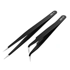 Пинцет из нержавеющей стали для ремонта телефонов, микросхем интегральной схемы, пинцет для ремонта материнской платы для IPhone, IPad, инструмент для самостоятельного ремонта