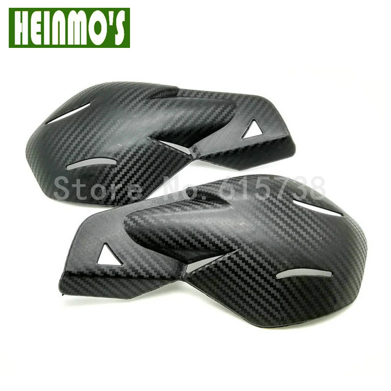 Защита рук мотоцикла углеродное волокно для мотокросса грязи велосипеда