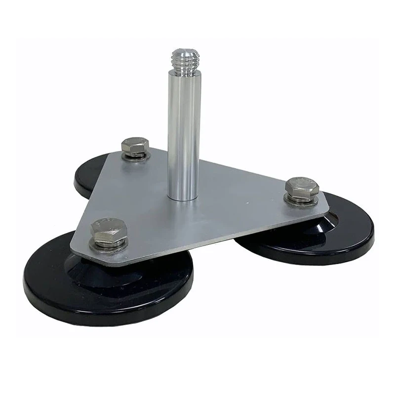 MF90D3 Triangle magnetic base mounting bracket steady Mount combination for RTK GPS antenna GPS500 HX-CSX601A BT-300S BT-147 300