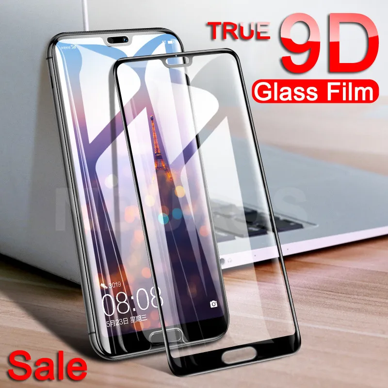 9D защитное стекло на huawei P20 Pro P10 P9 Lite Plus huawei P Smart защита экрана Закаленное стекло пленка чехол