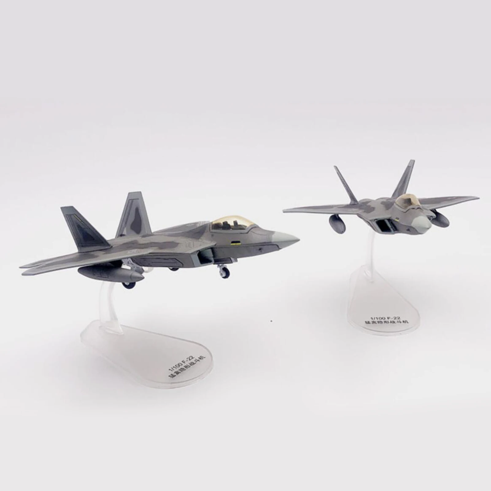 

1/100 American F-22 Aircraft Diecast Airplane Model Hobby Collection Toy