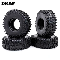 4pcs 120mm rubber 1 9 wheel tires for 110 rc crawler car axial scx10 90046 axi03007 traxxas trx4