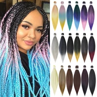 synthetic african wig crochet hair stretched jumbo braiding hair 20 26inch soft blonde twist braid hair extension wholesale