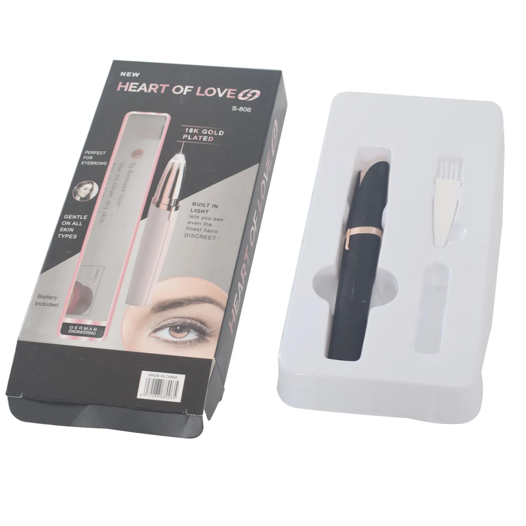 

Eletric Face Epilator Hair Remover Eyebrow Mini Shaver Razor Instant Painless Portable Facial Epilator Shaving TrimmerFor Women