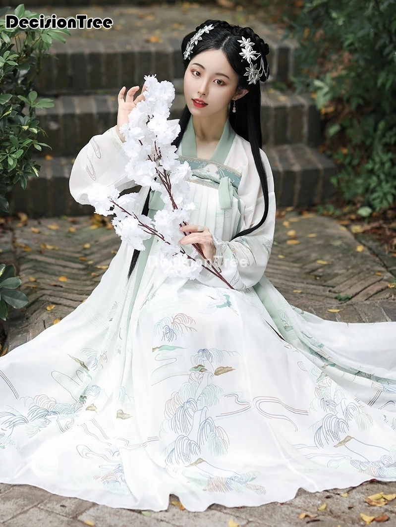 2022 костюм для китайского традиционного танца костюмы женщин династии Цин платье