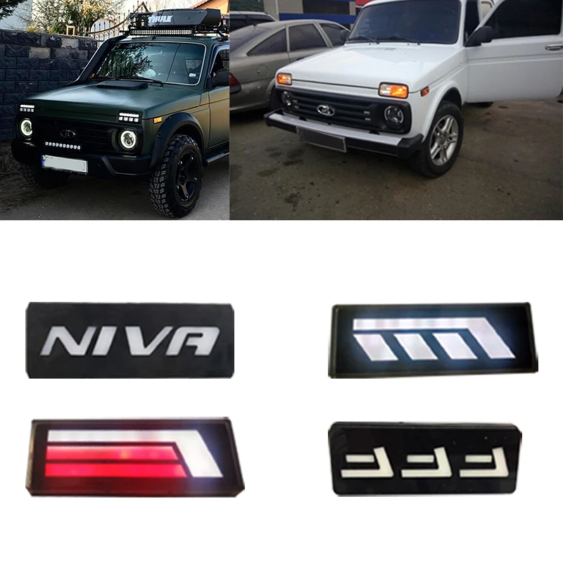 Светодиодный индикатор положения спереди для Lada Urban Niva 1 пара бокосветильник