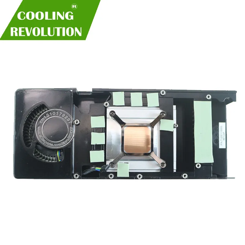 Вентилятор радиатора графической карты для AMD RADEON RX 470 RX470 480 RX480 публичное издание