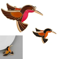 woodpecker pins brooch collecting house lapel badges men women fashion jewelry gifts adorn backpack collar hat