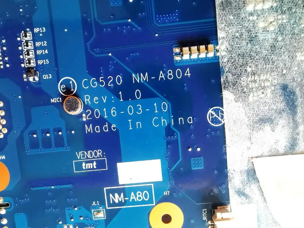 Оригинальный Для Lenovo 110-15IBR Материнская плата ноутбука N3060 2 Гб CG520 NM-A804 испытанное