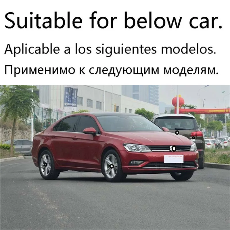 Аксессуар для внешней отделки Automovil Tunning задний диффузор Стайлинг передний