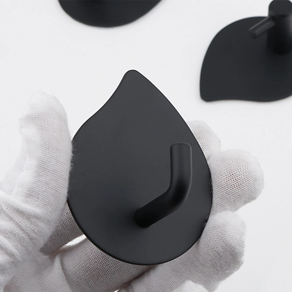 

4pcs Clothes Coat Entryway Self Adhesive Modern For Hanging Towel Hooks Bedroom Hotel Hats Scarfs Anti Rust Bathroom Kitchen