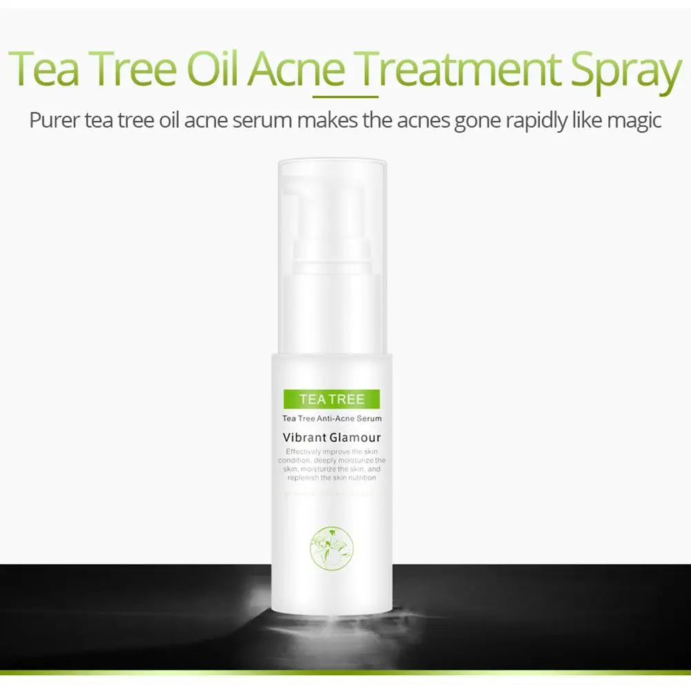 Яркий гламурный Тонер для чайного дерева термоусадочная вода удаления угрей