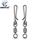 50 шт., рыболовные зажимы из нержавеющей стали