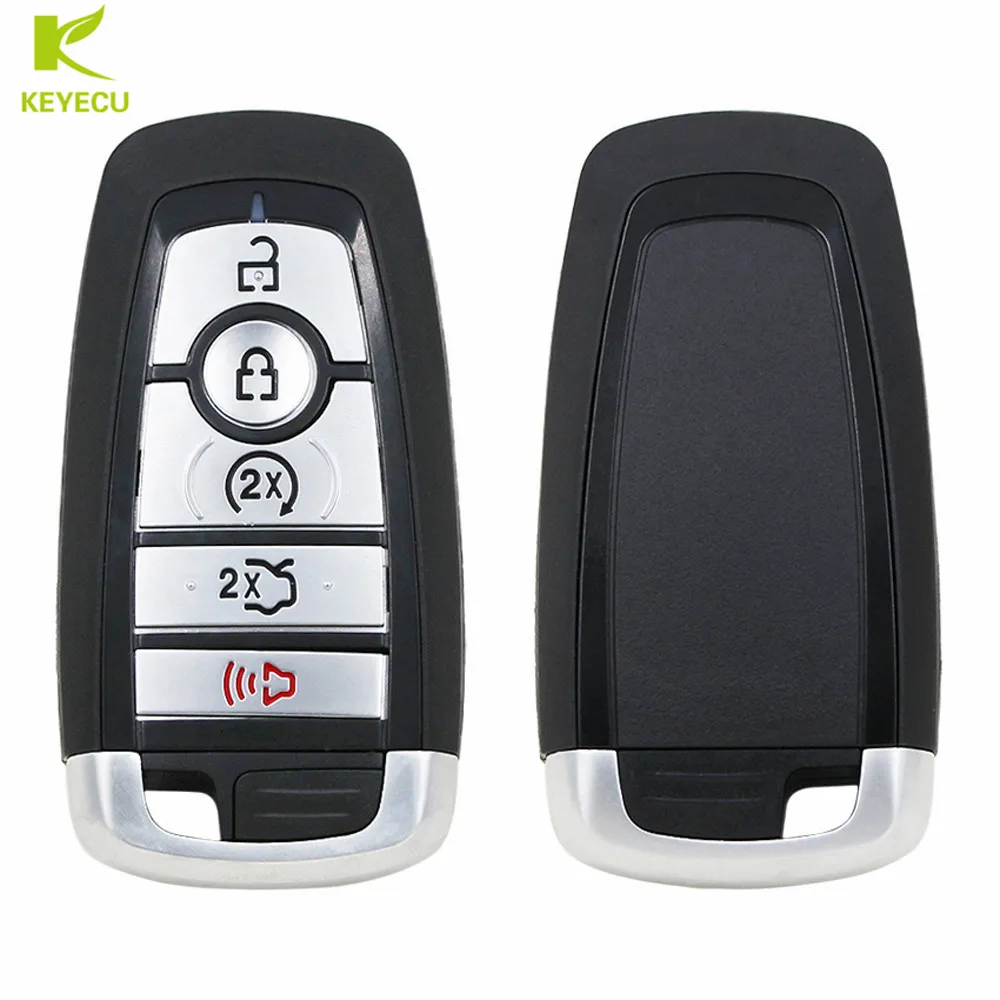 KEYECU Замена 5 кнопок умный дистанционный ключ FSK 902mhz ID49 для Ford Edge Fusion Expedition Explorer