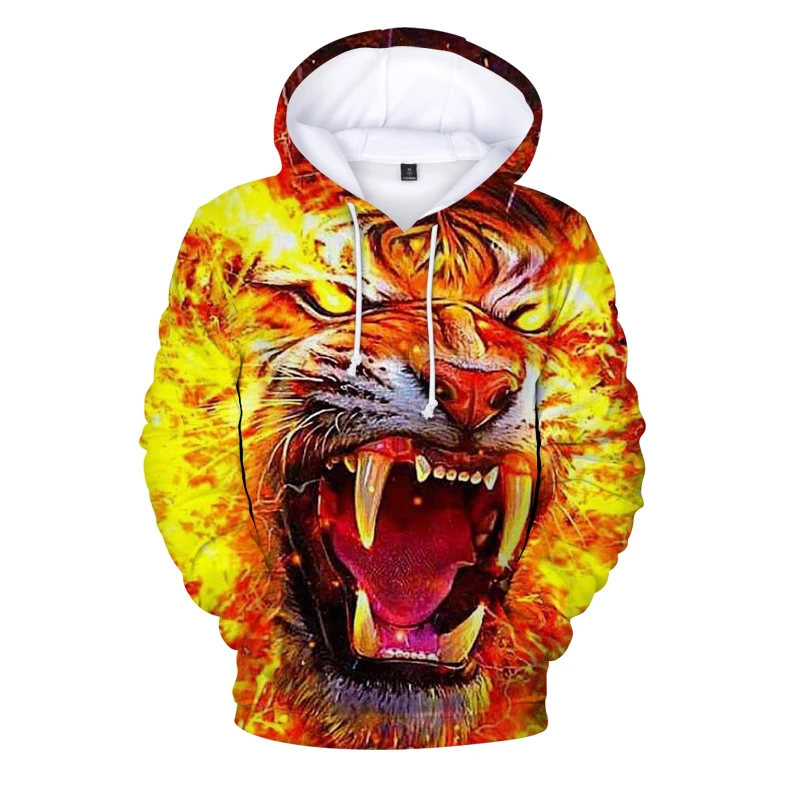 

Hoodies Men 2021 Pullover Oversized hodies Streetwear Moletom Autumn Male Colorful Cheetah 3d Sweatshirts Hooded Hoodie Sudadera