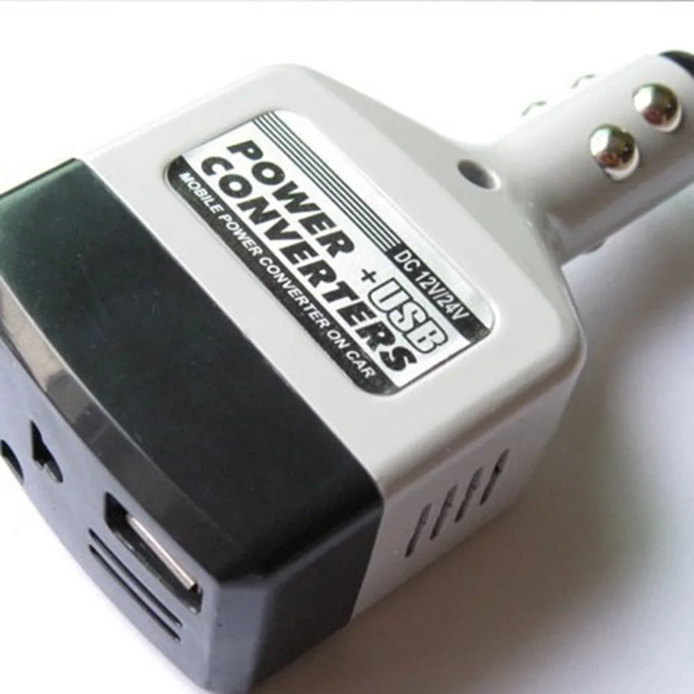 

New Car Converter Universal Power Transformer 12v/24v To 220v Inverter Power Converter