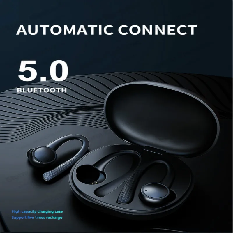 Беспроводные Bluetooth наушники T7 Pro TWS 5 0 Hi Fi стереонаушники спортивные с зарядным