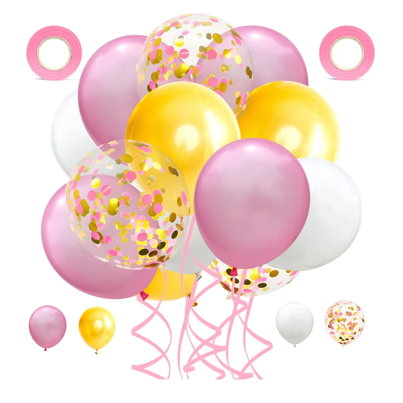 32 шт./лот свадебные украшения шары лента украшение для дня рождения детский