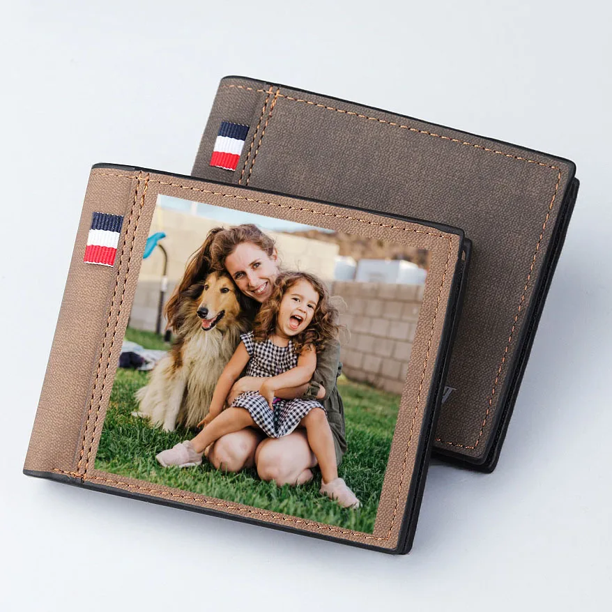 

Personalized Wallets for Men Women Custom Photo Picture Wallet for Father,Husband,Son Boyfriend Birthday Anniversary Gifts 2021