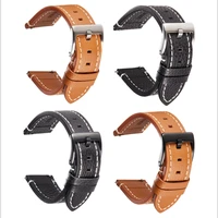 18mm 20mm 22mm quick release watchband for samsung galaxy gear s3 active 2 smartwatch band watch accessories black brown