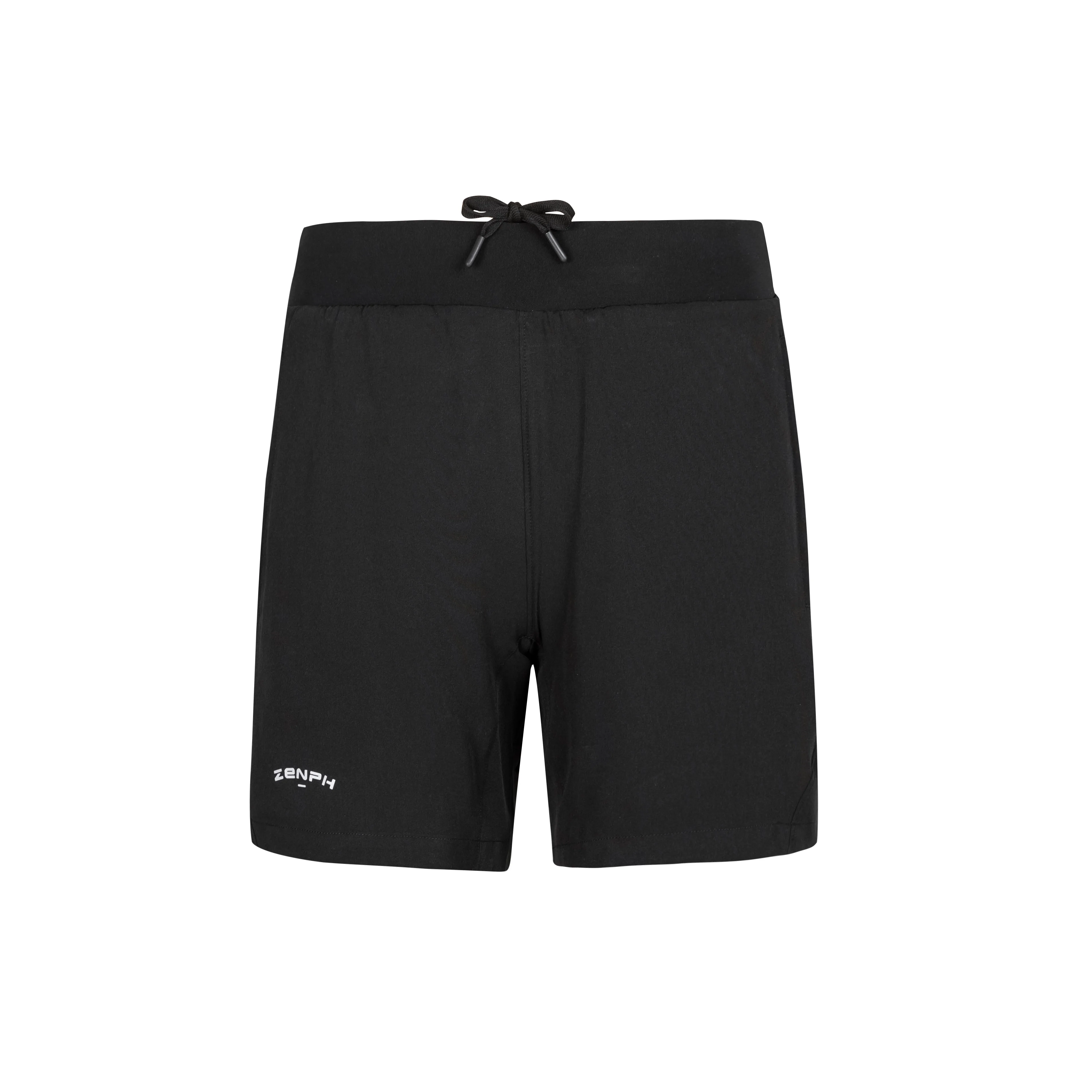 Мужские спортивные шорты Zenph 2 в 1 двухслойные быстросохнущие дышащие для бега