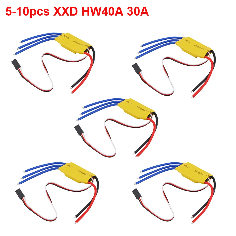 

5/10PCS Lot XXD HW30A 30A Brushless Motor ESC For Airplane Quadcopter Drone