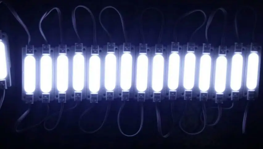 COB Светодиодный модуль Ulter яркость 2 Вт DC12V COB световая рекламная лампа водонепроницаемый светодиодный знак задний светильник s белый/теплый белый
