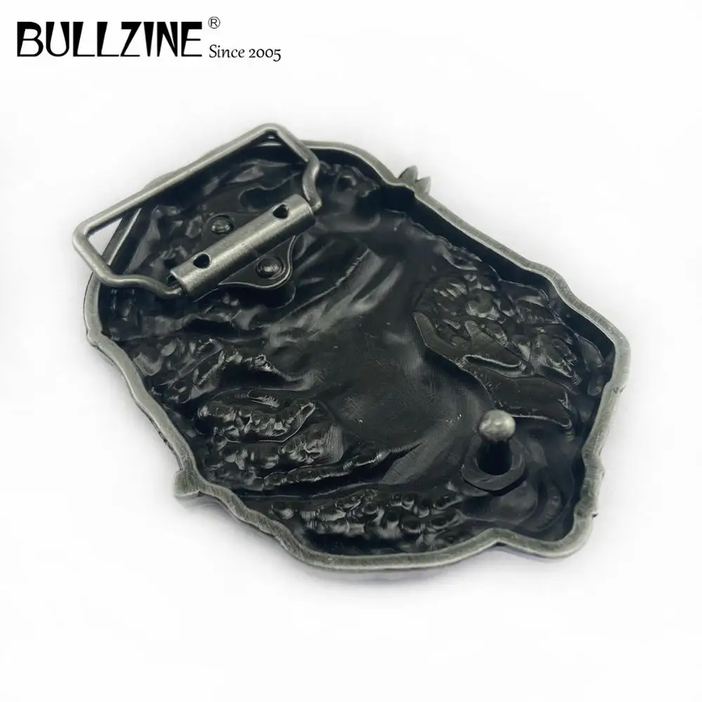 В Bullzine оптовая продажа пояс с изображением лошади натуральная кожа пряжки pewer
