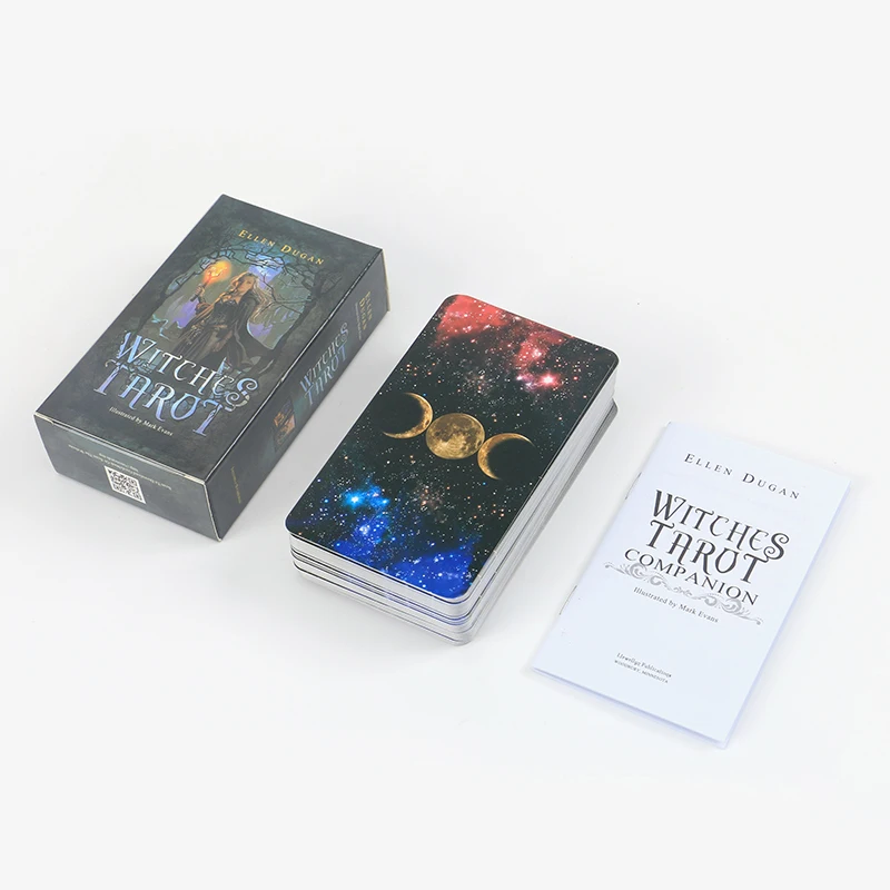

New Tarot deck oracles cards mysterious divination witches tarot cards for women girls cards game board game