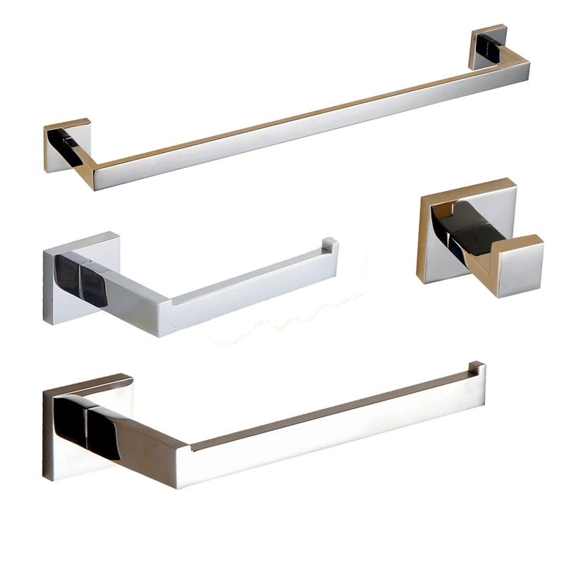 Набор аксессуаров для ванной комнаты из нержавеющей стали 304 вешалка полотенец