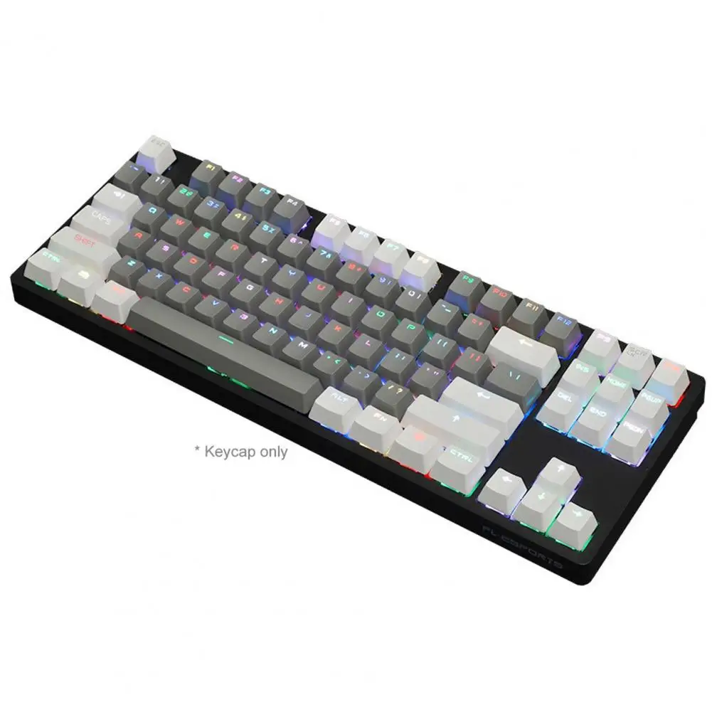 

87Pcs/Set Keycap Color Matching Light-proof PBT Mechanical Keyboard Keycap for Cherry Keyboard