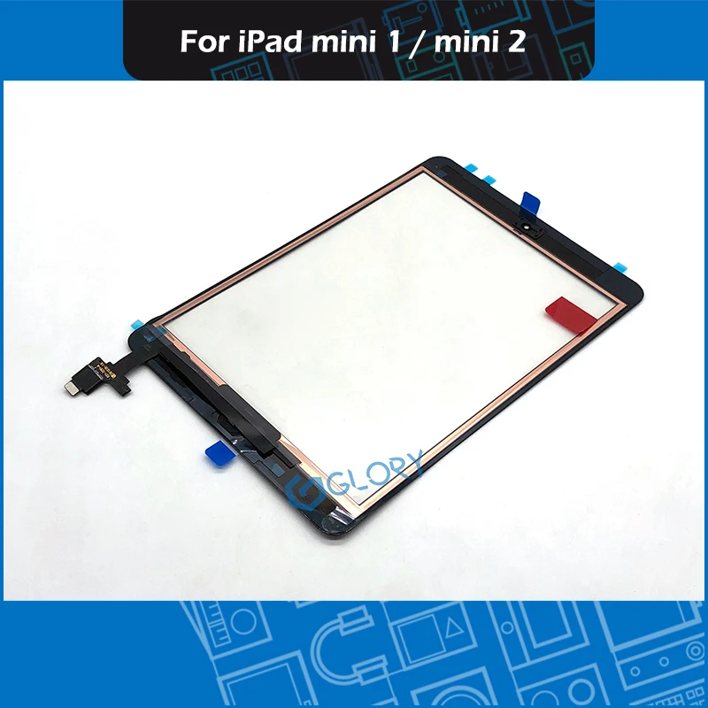 Переднее стекло дигитайзера A1432/A1454/A1455/A1490/A1489 для iPad Mini 1 2 сенсорная панель с