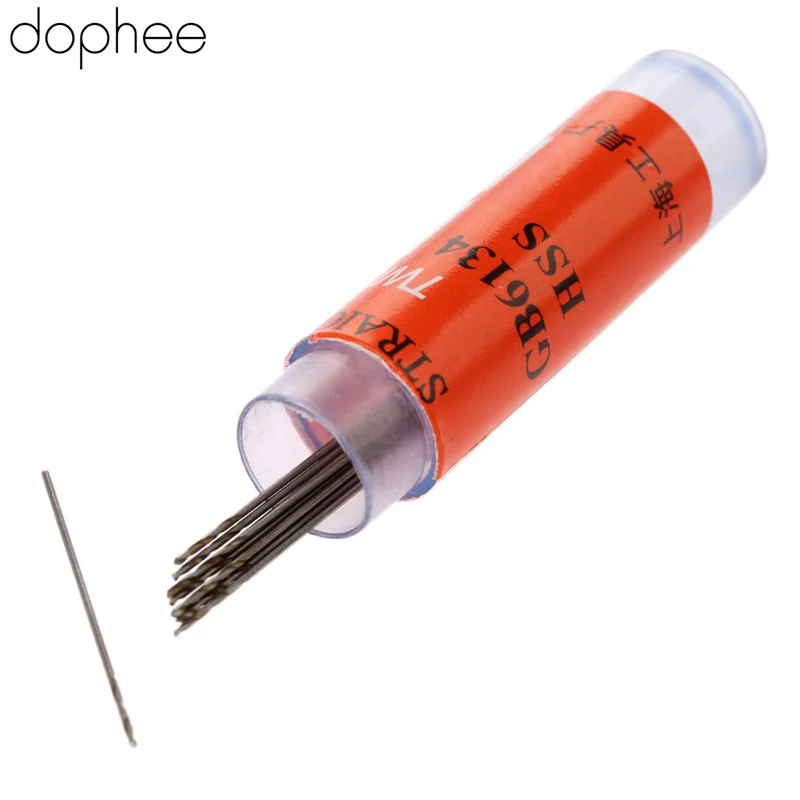 Набор быстрорежущих сверл dophee 0 5 1 9 мм 10 шт|Сверла| |