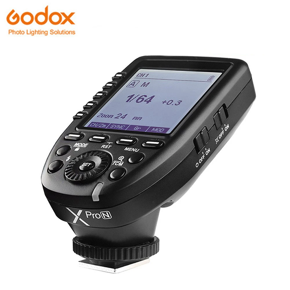 Godox Xpro N TTL II 2 4G X Системы Беспроводной Управление с дистанционным триггером X1R