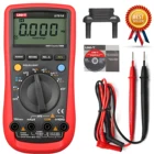 UNI-T UT61A DMM Цифровой мультиметр автоматический диапазон удержания данных AC DC напряжение тока Амперметр NCV тестер с ЖК-подсветкой