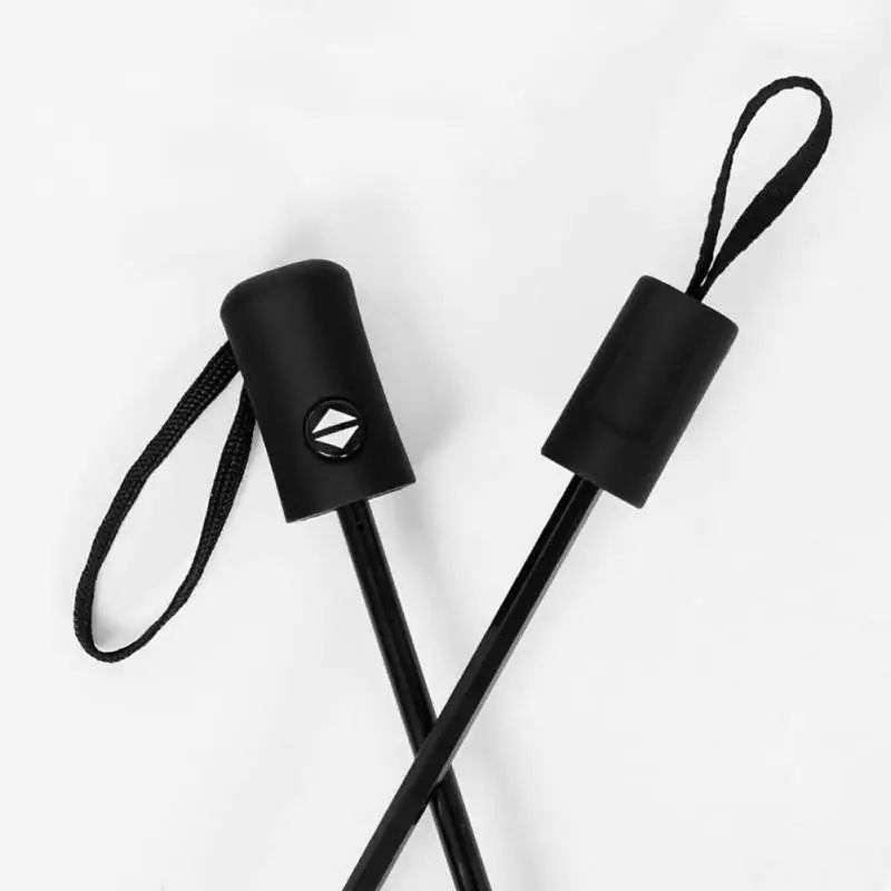 Зонт женский ветрозащитный с узором в виде кота и птицы автоматический