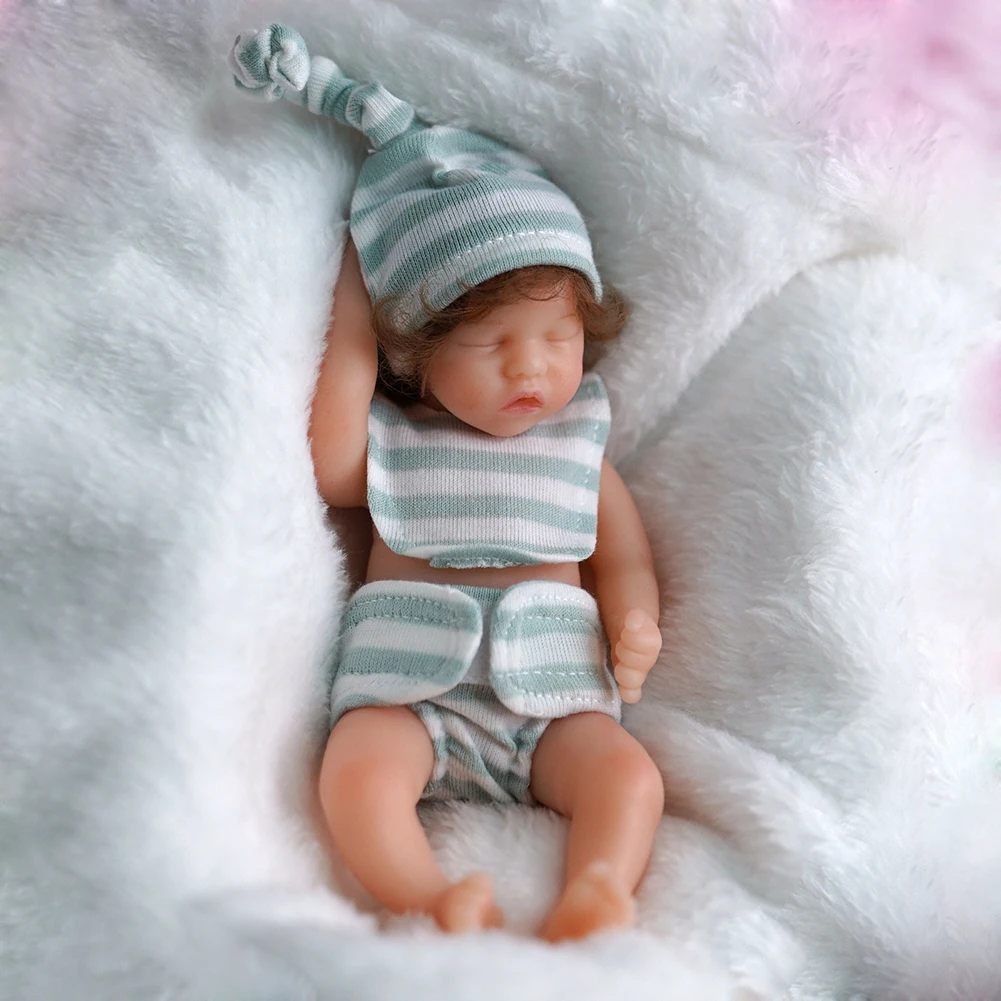 Куклы Новорожденные силиконовые 6 дюймов 15 см |