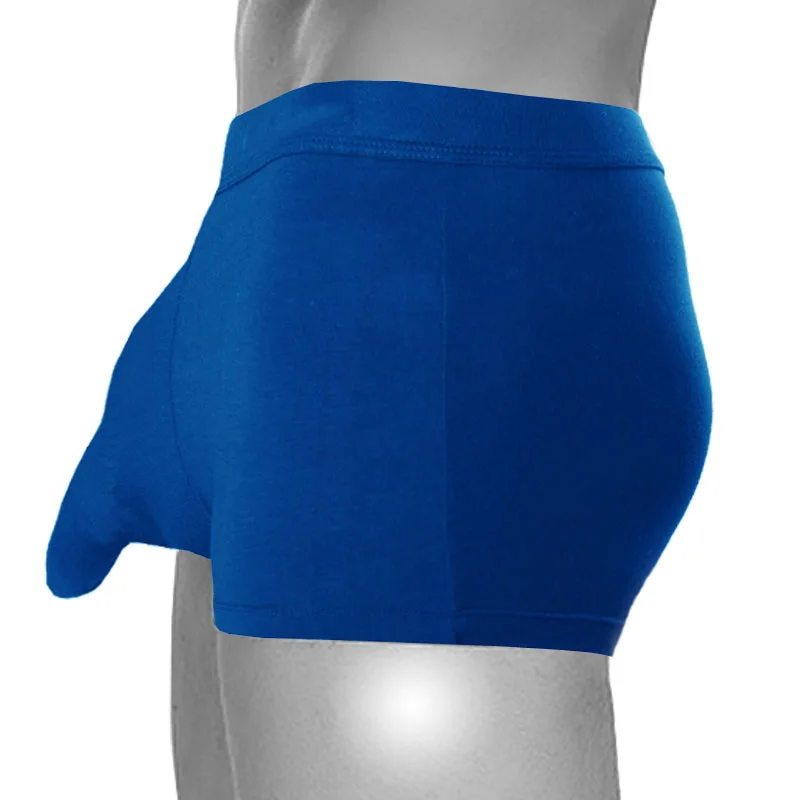 Мужские боксеры сексуальные дышащие трусы с мешочком для пениса шорты мужчин со