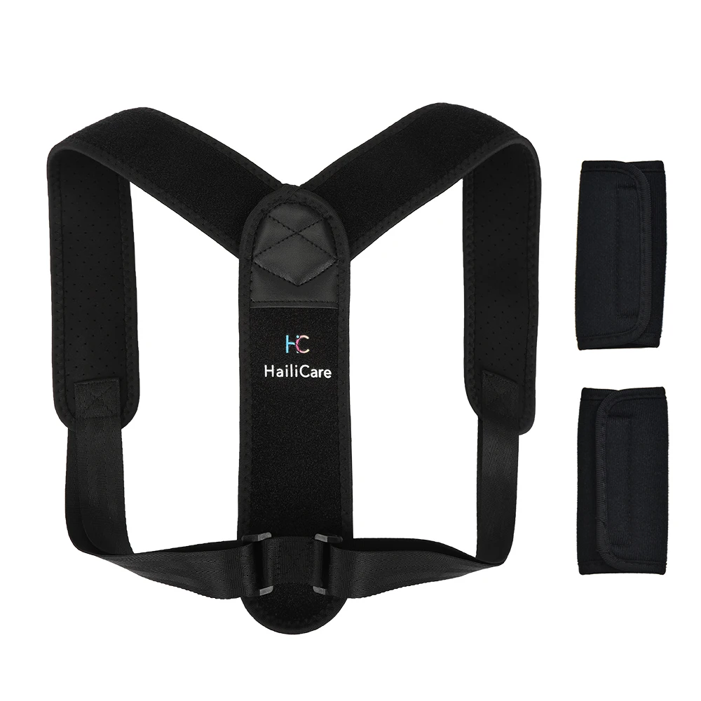 

Brace Support Belt Adjustable Back Posture Corrector Clavicle Spine Back Shoulder Lumbar Brace Support Belt Posture Correction