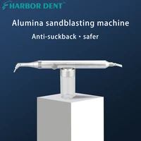 dental aluminum oxide micro blaster high pressure alumina air abrasion polisher microetcher sandblasting with water spray