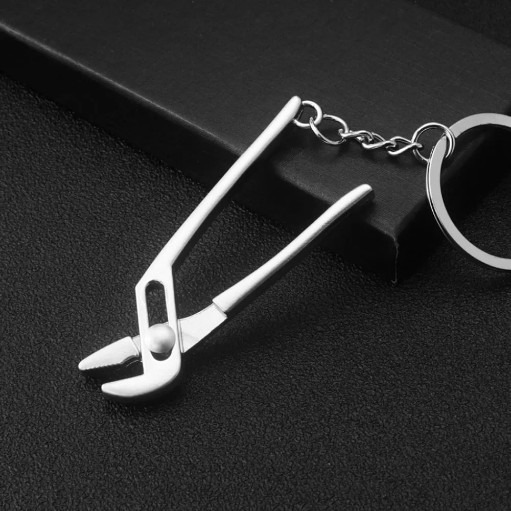 style 19 Креативный инструмент цинковое покрытие из серебряного сплава сменный брелок с ключом Регулируемая цепочка для гаечного ключа кольцо для ключей металлический брелок - Цвет: style 19