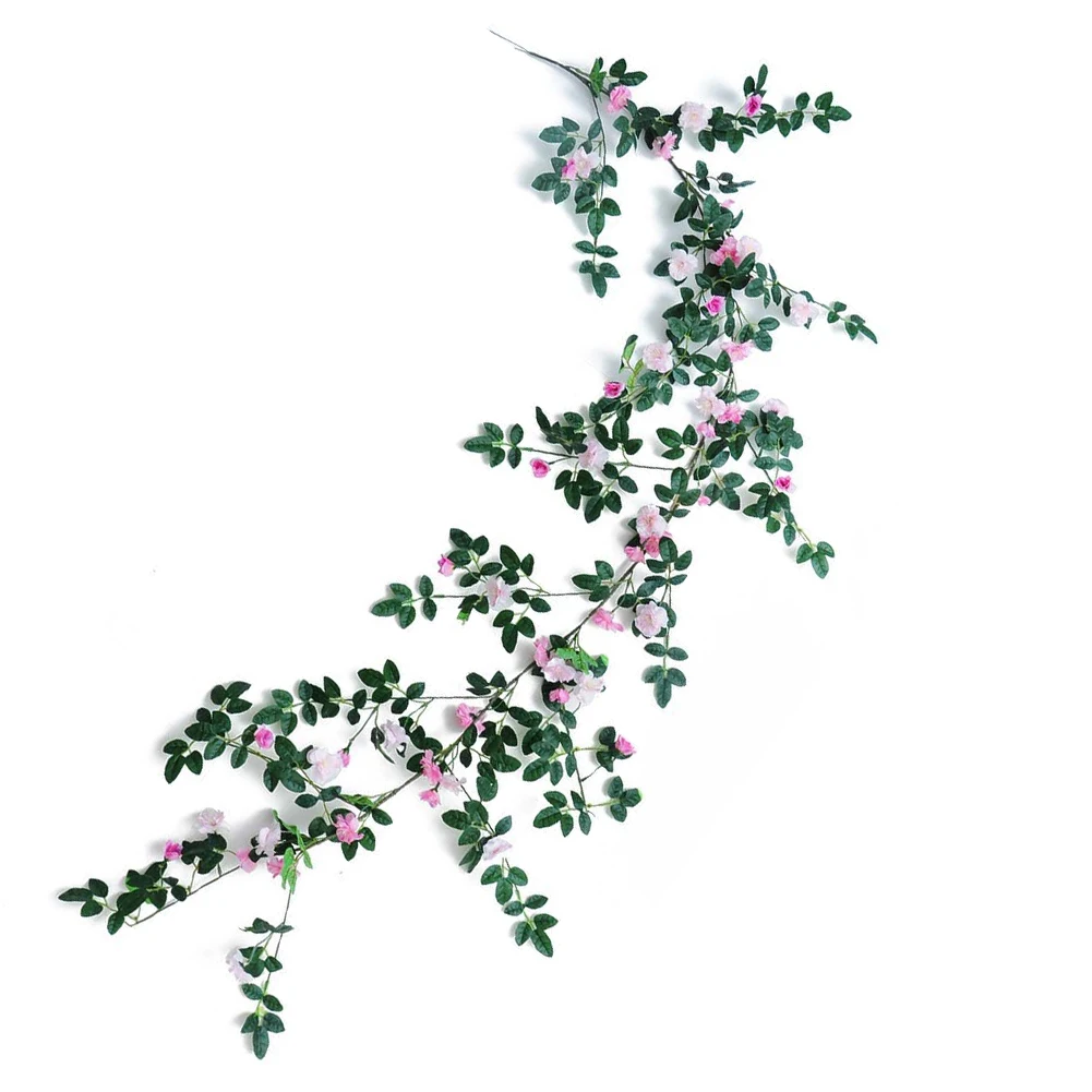 Искусственные цветы 1 8 м венок из виноградных листьев для вечеринок | Дом и сад