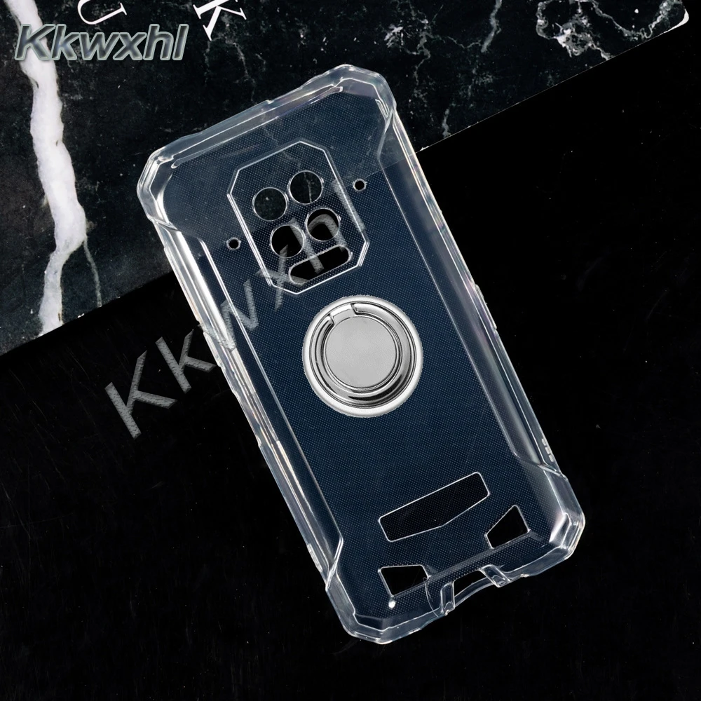 Для Doogee S86 Pro задняя крышка кольцо держатель Кронштейн чехол для телефона из силикона и ТПУ для чехол на DoogeeS86 S86Pro